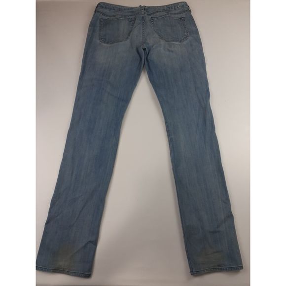 EARNEST SEWN USA STRAIGHT LEG DISTRESSED JEANS - Picture 2 of 6